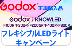 GODOXフレキシブルLEDライトCampaing